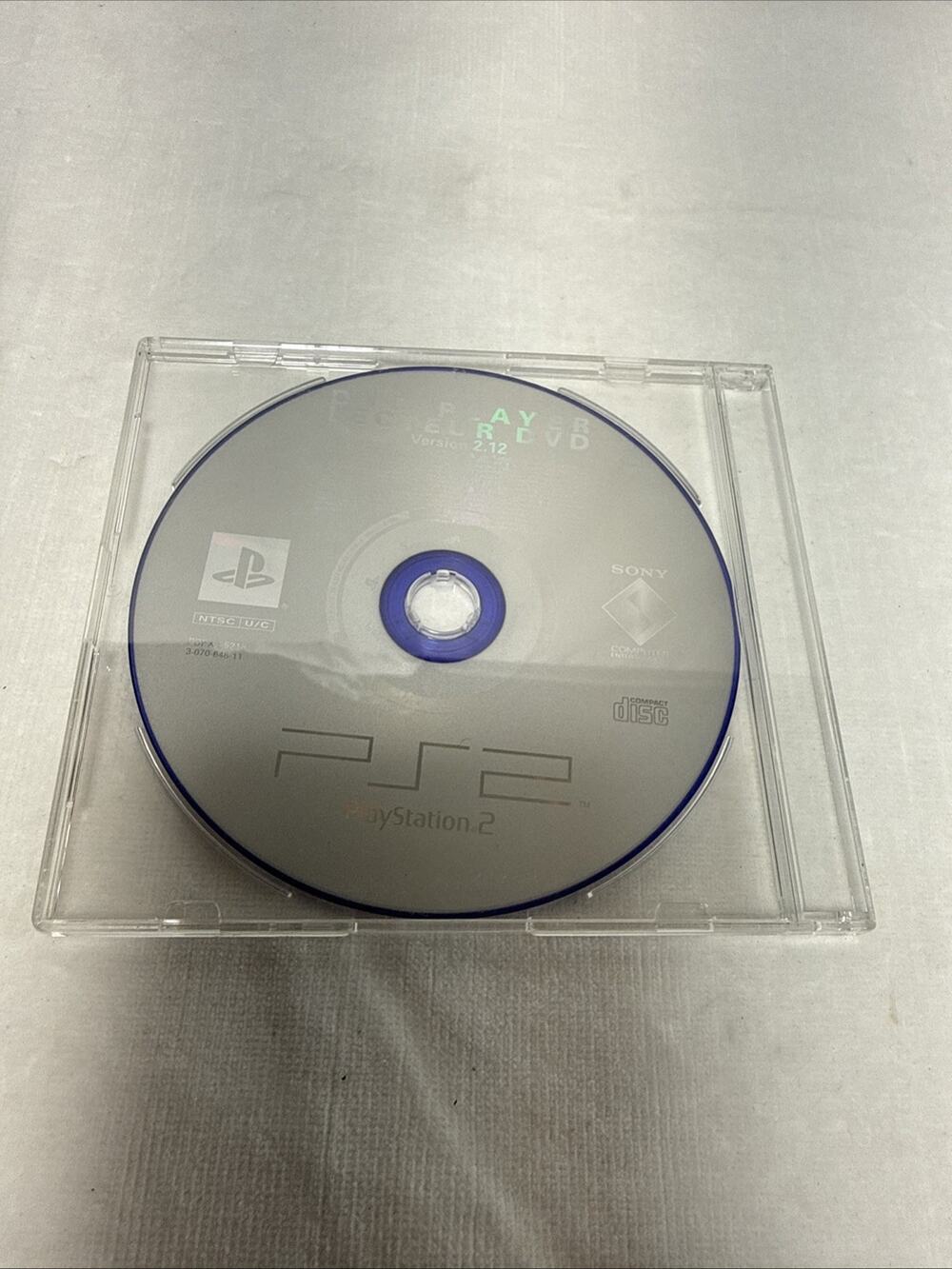 Playstation 2 - DVD Player Disc - Version 2.12